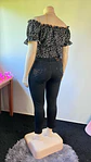 Jeans Negro JE028 brillos - Miniatura 4