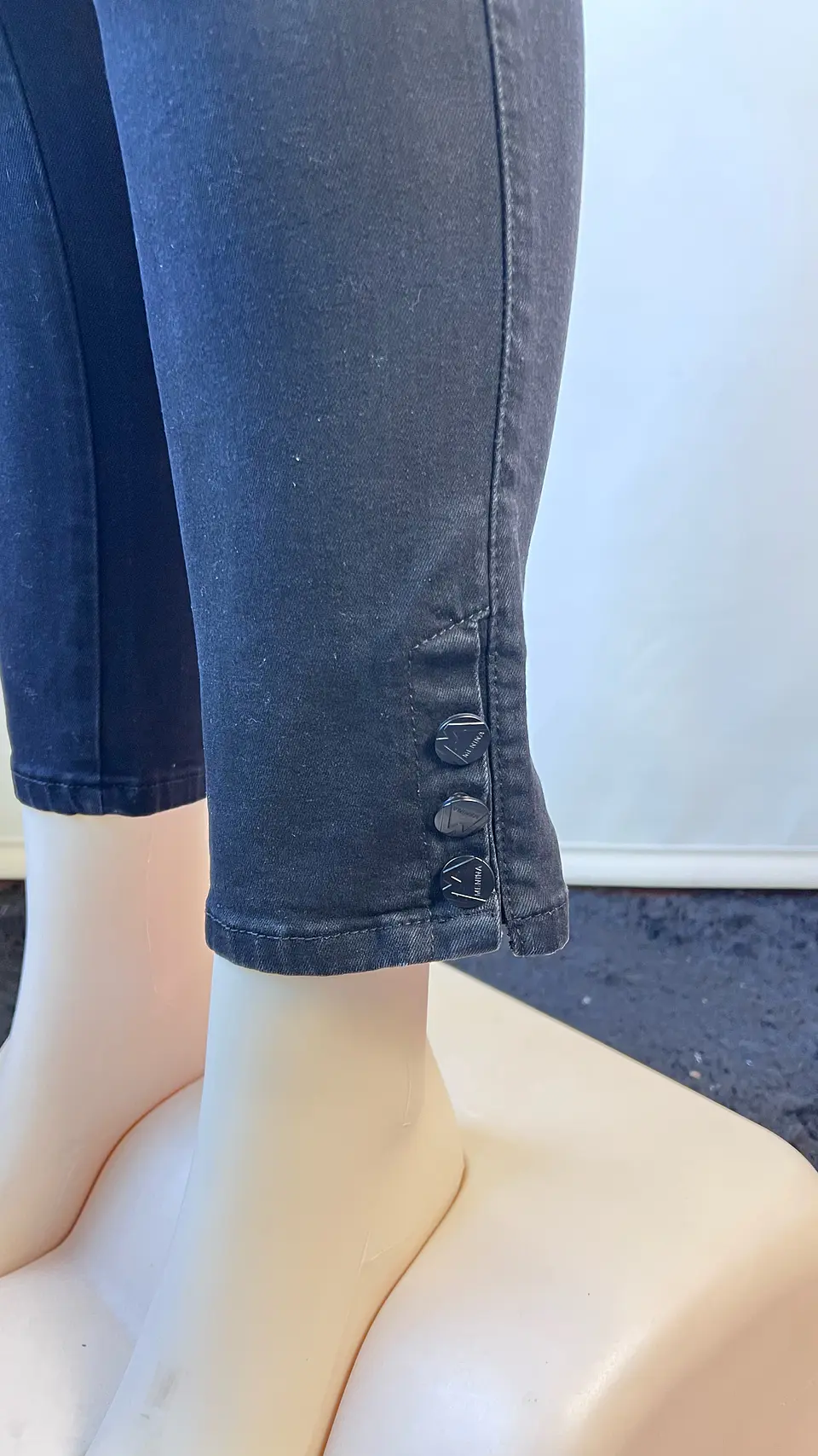 Jeans Negro JE028 brillos 3