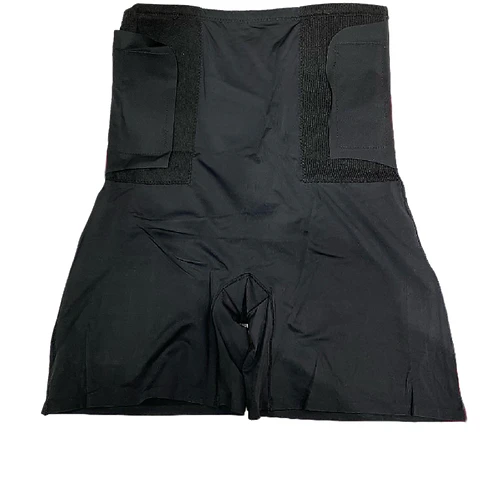 Short modelador velcro negro BFM004