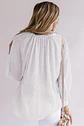 Blusa lunares blanca PL163 - Miniatura 5