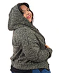 Sweater abierto con cierre y gorro SW034 - Miniatura 4