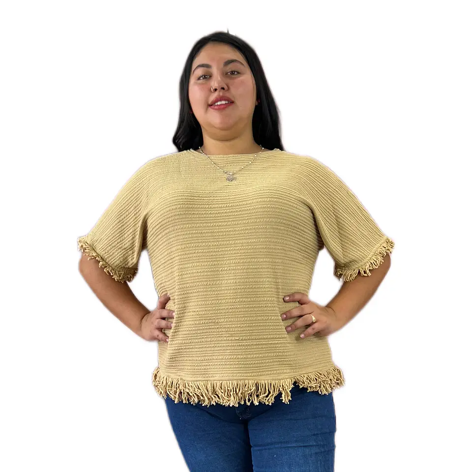 Polera flequillos PL083 2