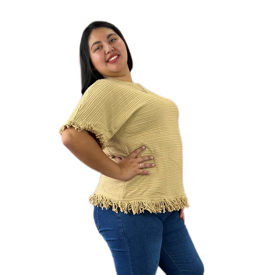 Polera flequillos PL083 4