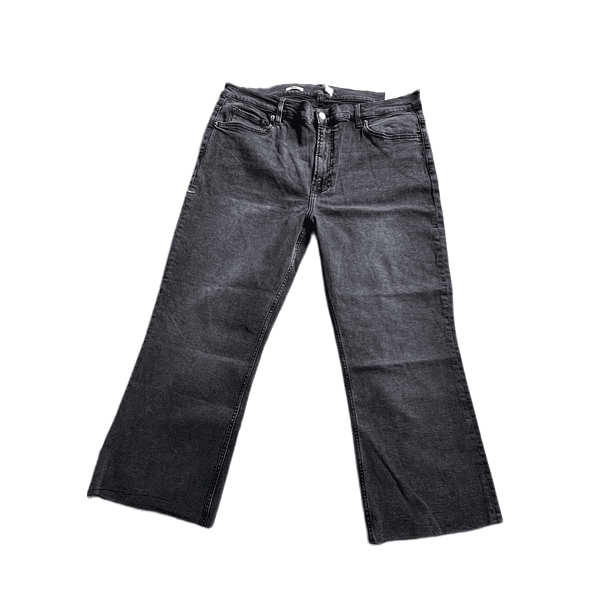 Jeans JE033 Negro desgastado crop 3