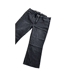 Jeans JE033 Negro desgastado crop 1