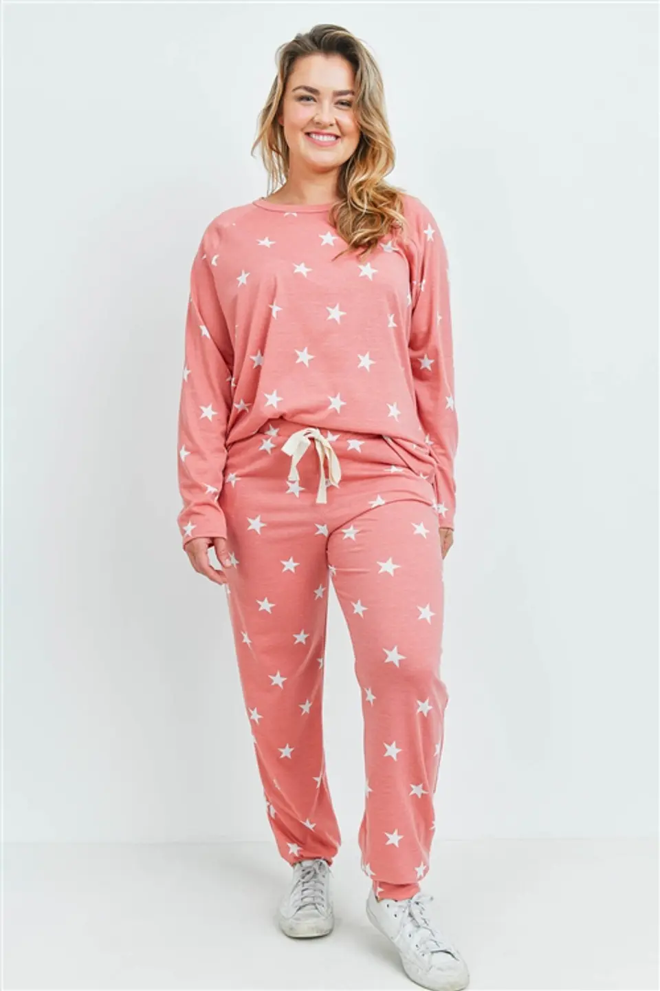Pijama Rosa J005 6