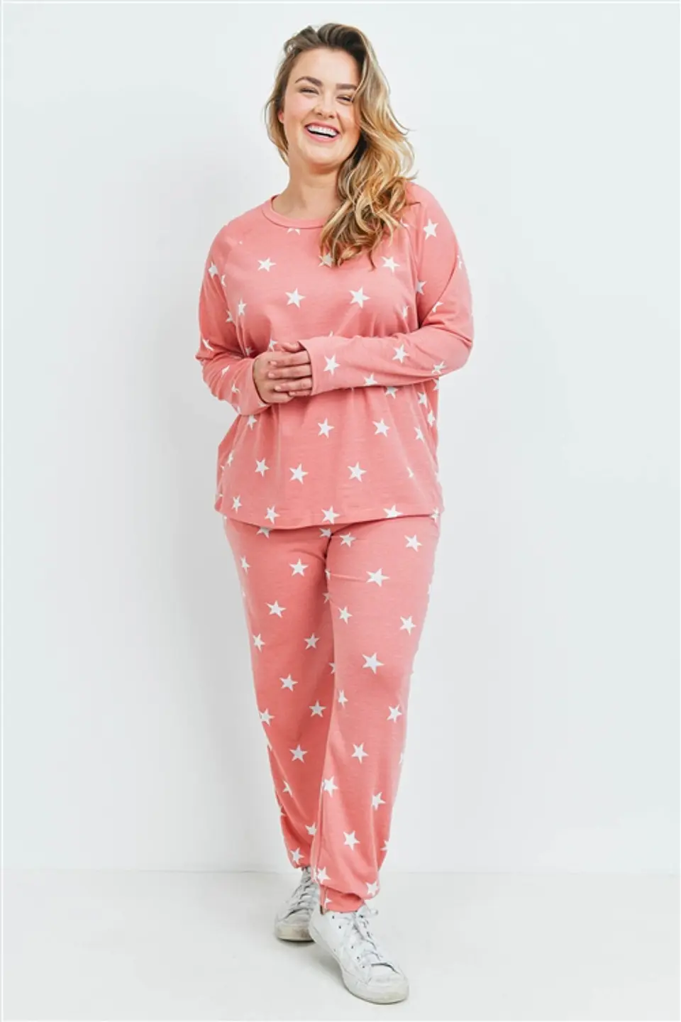 Pijama Rosa J005 7