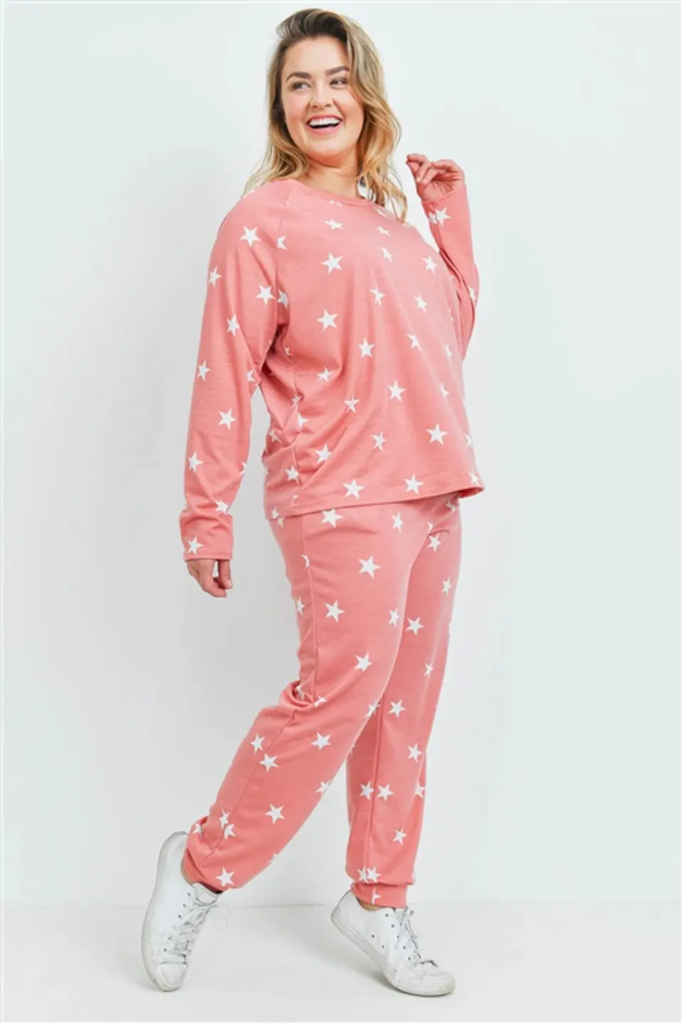 Pijama Rosa J005 8