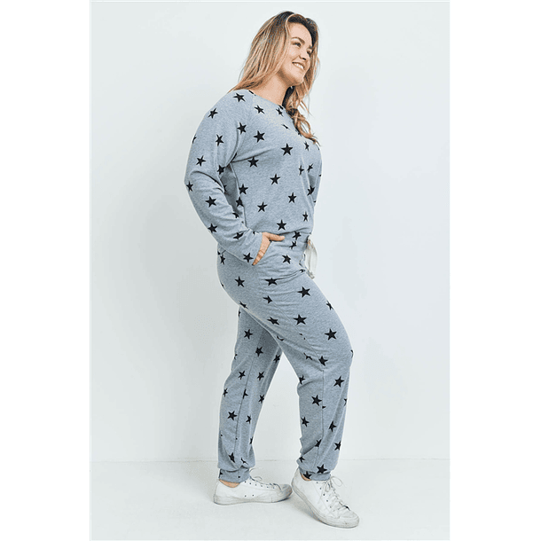 Pijama Gris J003 3