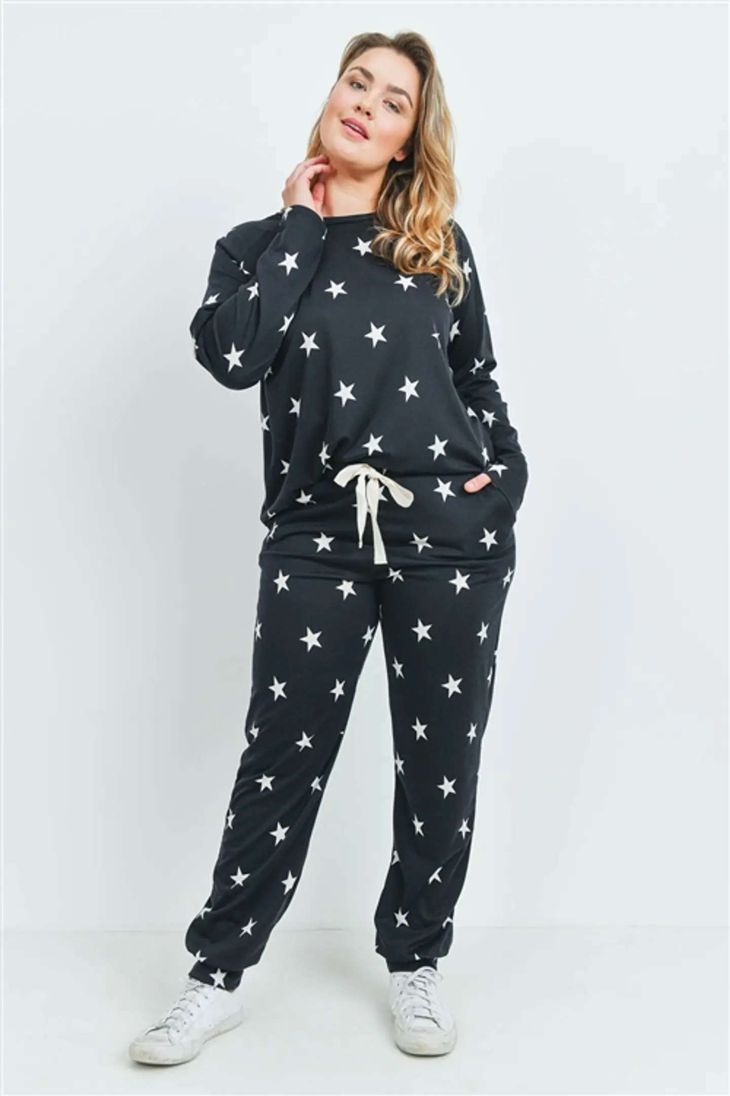 Pijama Negro J001 7