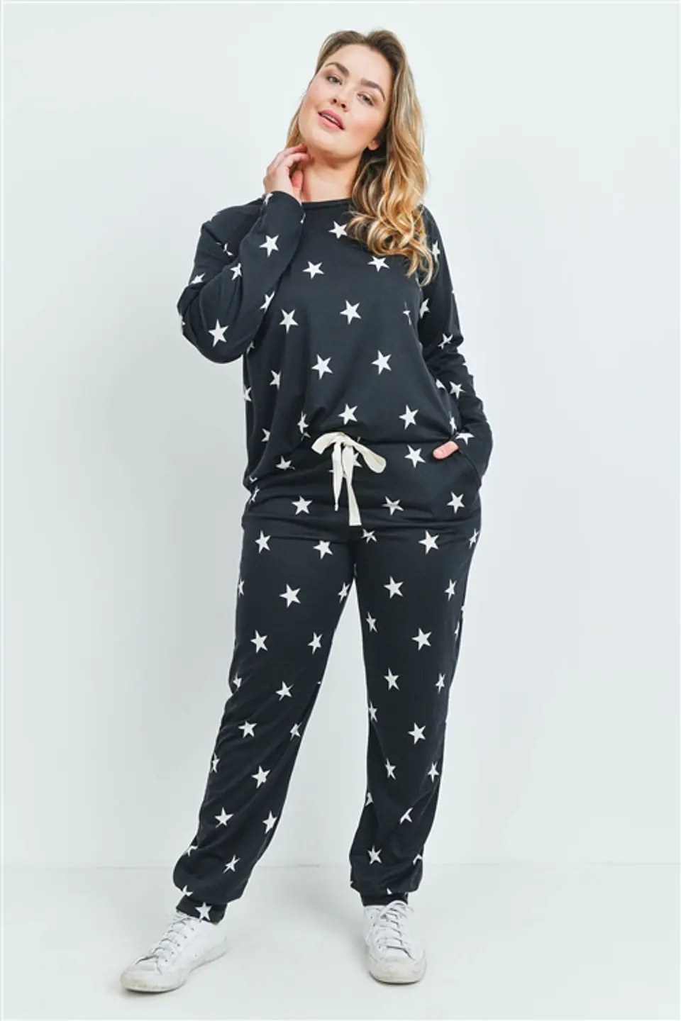 Pijama Negro J001 7