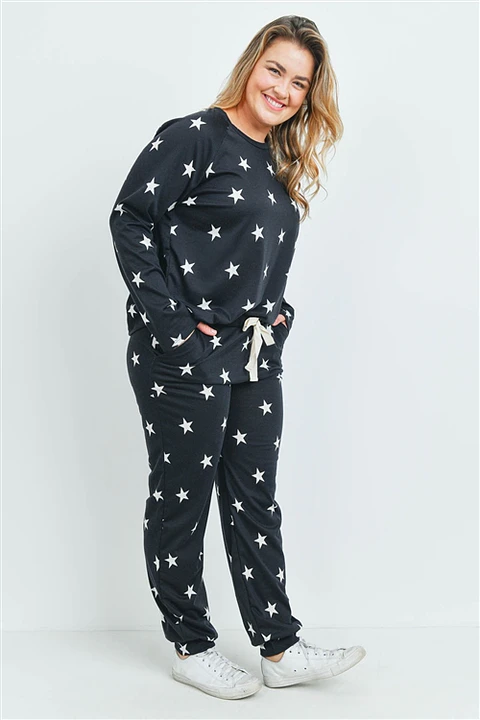Pijama Negro J001