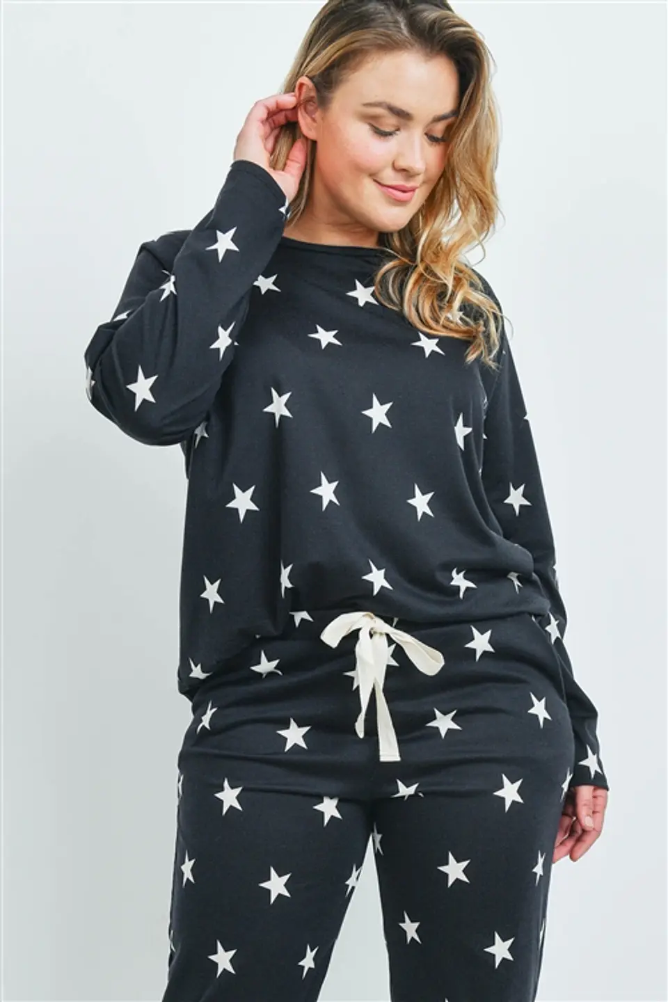 Pijama Negro J001 8