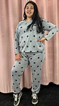Pijama Gris J003 - Miniatura 5