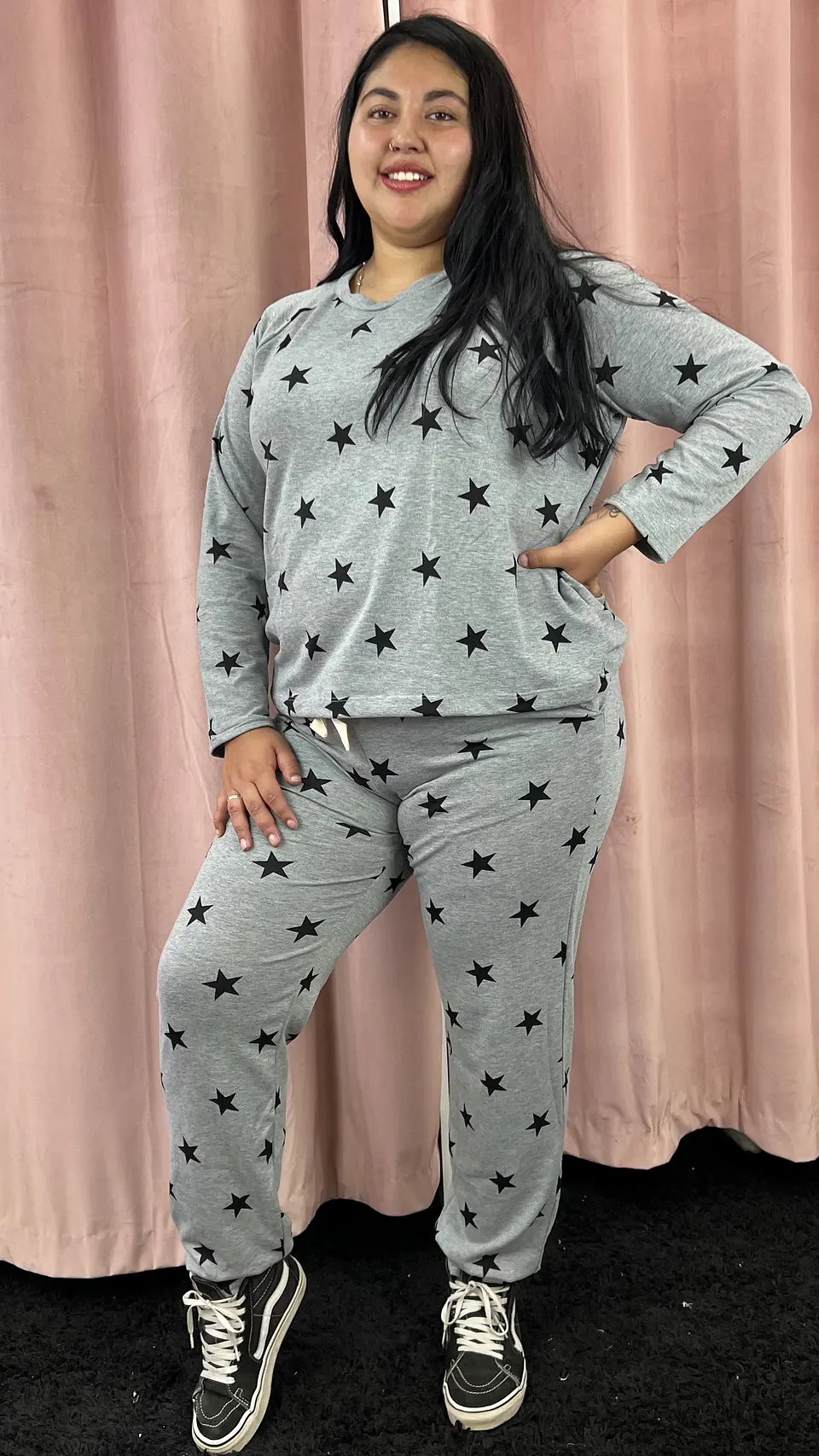 Pijama Gris J003 5