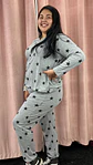 Pijama Gris J003 - Miniatura 4