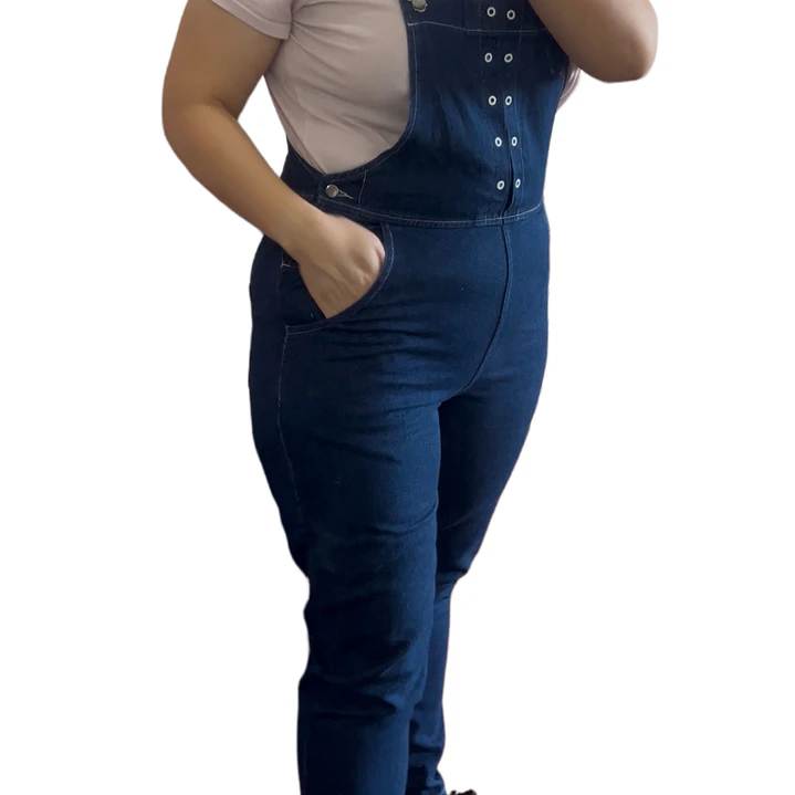 Jardinera mezclilla 1