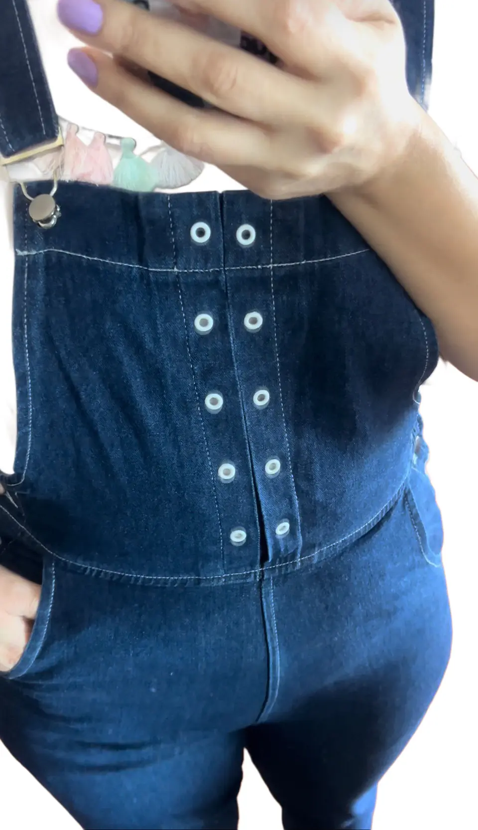 Jardinera mezclilla 5