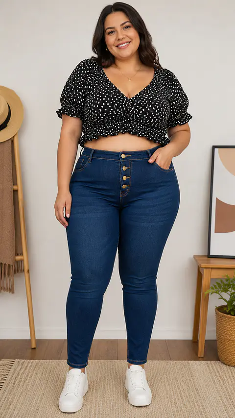 Jeans JE027 botones
