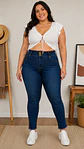 Jeans JE029 tachas en bota - Miniatura 1