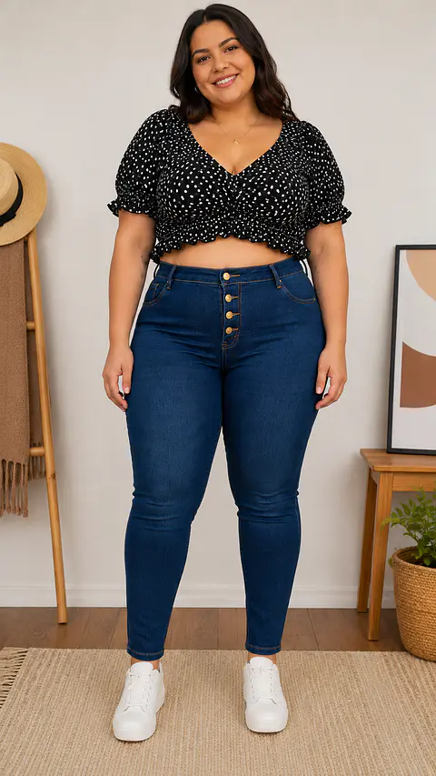 Jeans JE027 botones