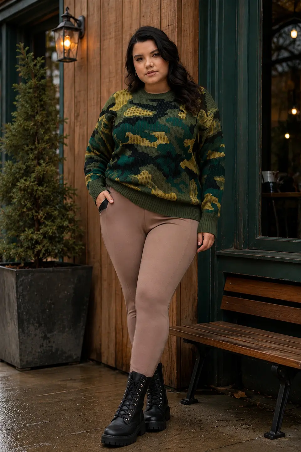 Sweater grueso militar SW044 1