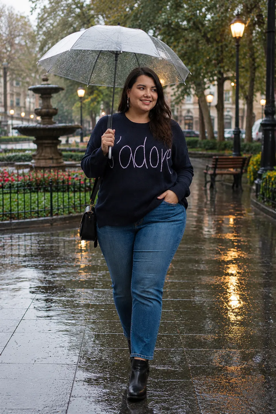 sweater tejido mangas caidas SW036 1
