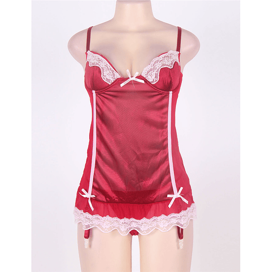 Babydoll con portaligas BD008 