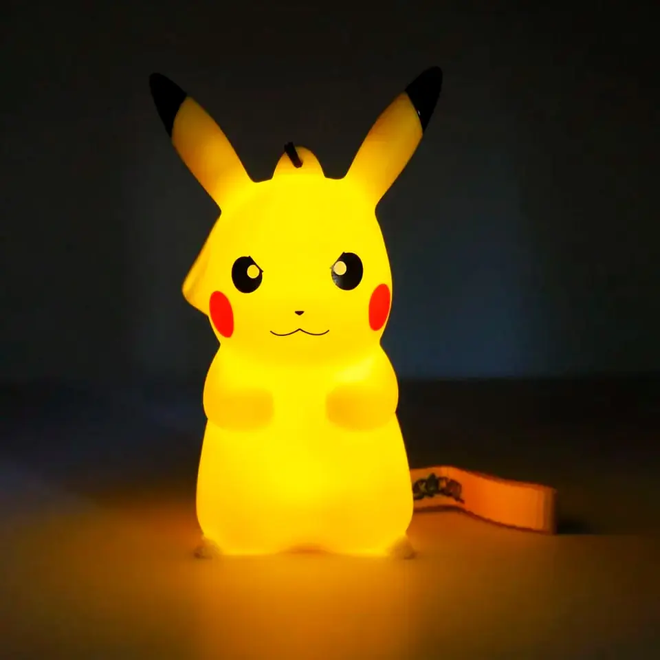 LUZ PORTATIL DE PIKACHU MOLESTO CON CORREA DE MANO 2