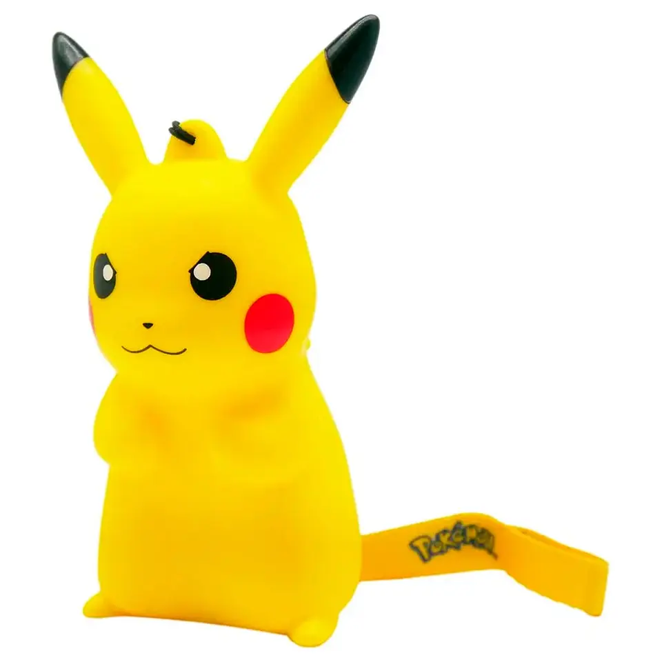 LUZ PORTATIL DE PIKACHU MOLESTO CON CORREA DE MANO 3