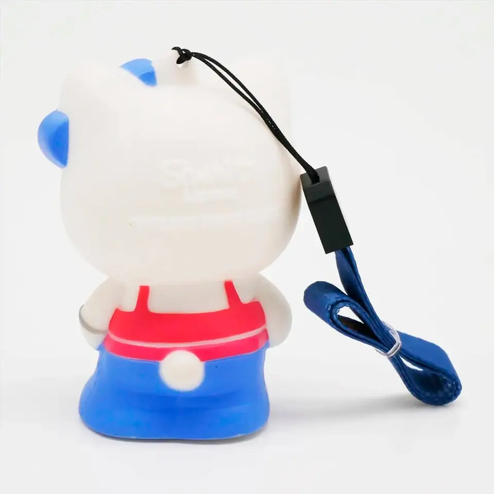LUZ PORTATIL DE HELLO KITTY HIP HOP CON CORREA DE MANO 3