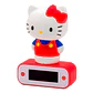LUZ PORTATIL CON RELOJ DESPERTADOR DE HELLO KITTY - Miniatura 1
