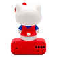 LUZ PORTATIL CON RELOJ DESPERTADOR DE HELLO KITTY - Miniatura 4