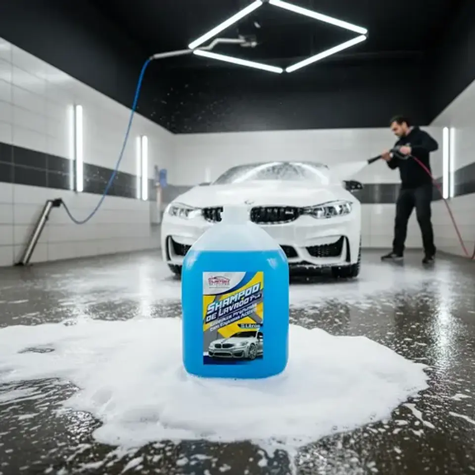 Shampoo De Lavado Para Autos Pro De 5 Litros - Espuma Activa 6