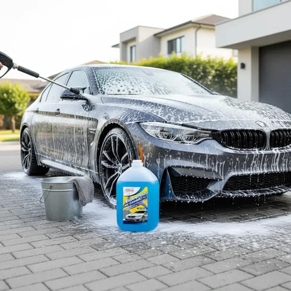 Shampoo De Lavado Para Autos Pro De 5 Litros - Espuma Activa 7