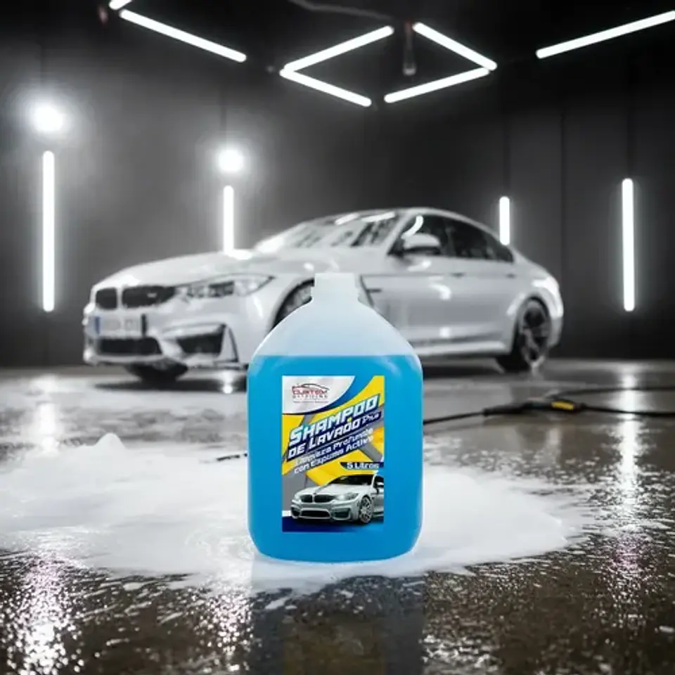 Shampoo De Lavado Para Autos Pro De 5 Litros - Espuma Activa 8