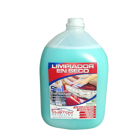 Lavado en Seco Bidón de 5 Litros. - Lava & Encera Sin Agua.