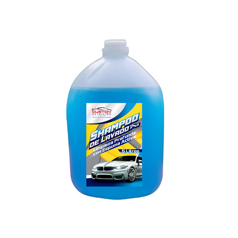 Shampoo De Lavado Para Autos Pro De 5 Litros - Espuma Activa
