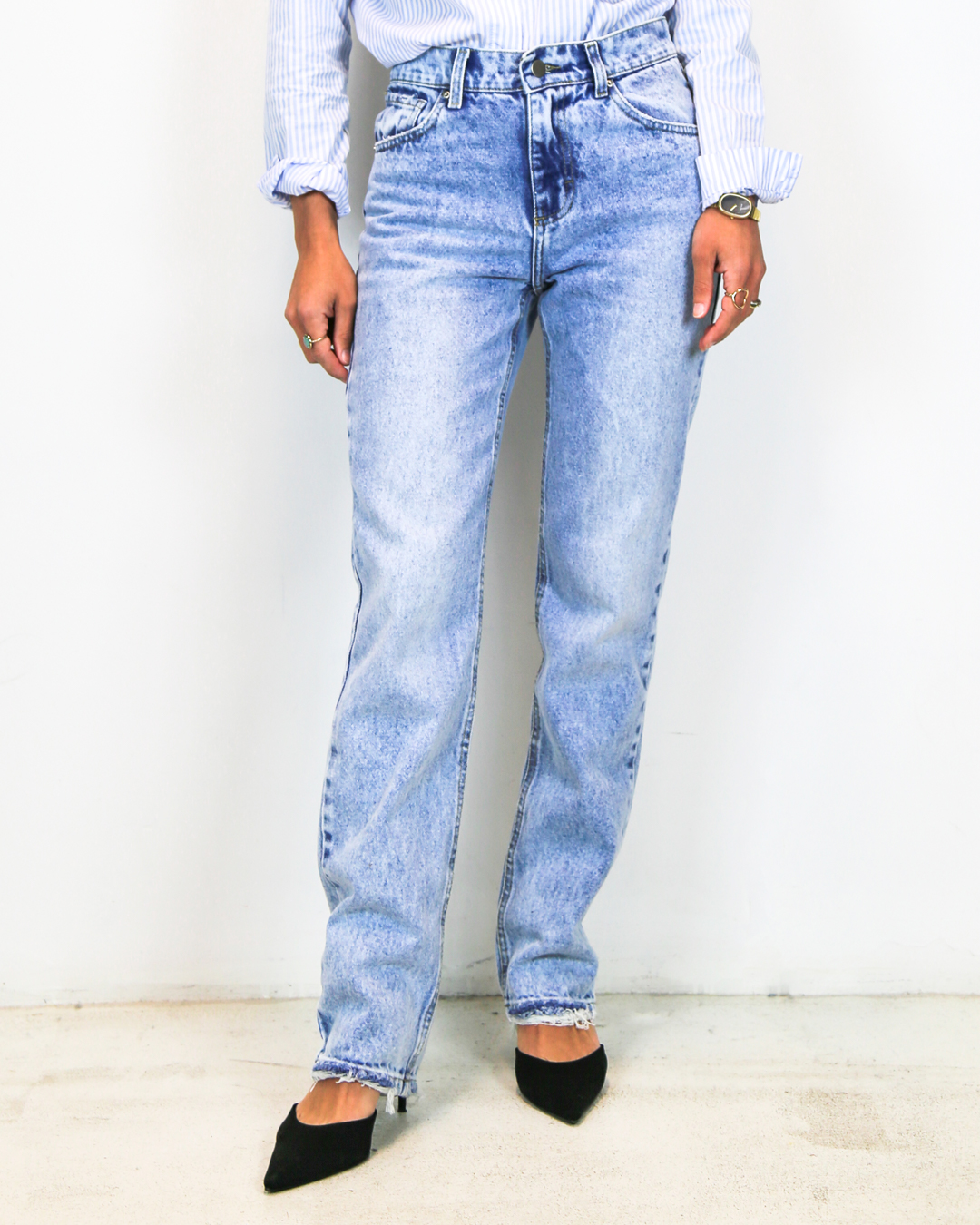 Coco 90's Jeans Celeste