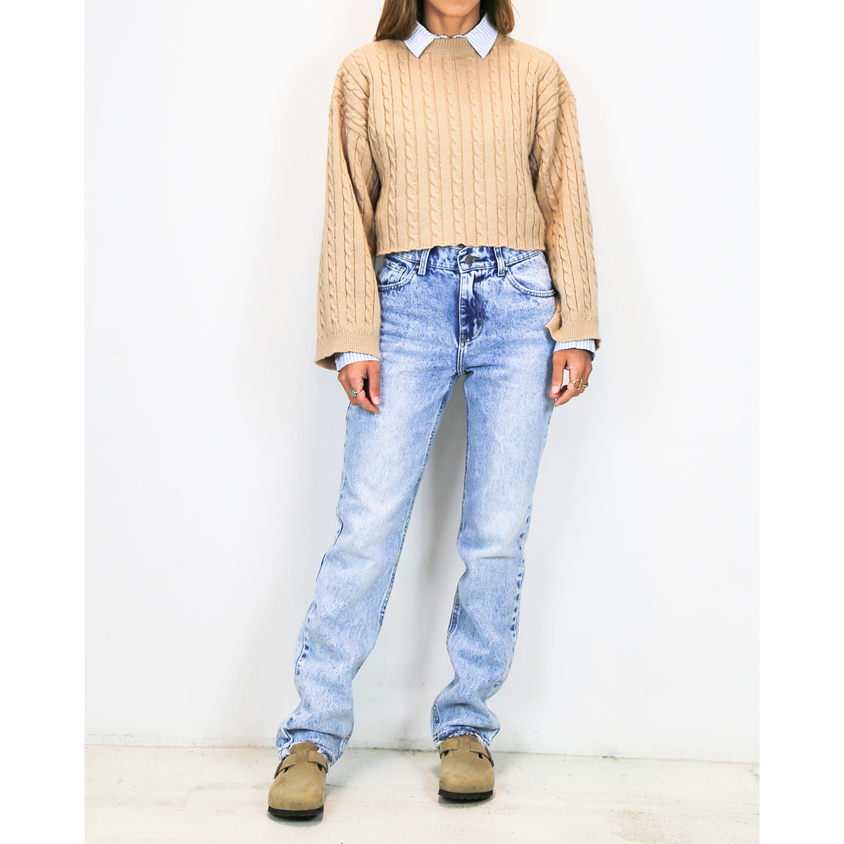 Coco 90's Jeans Celeste
