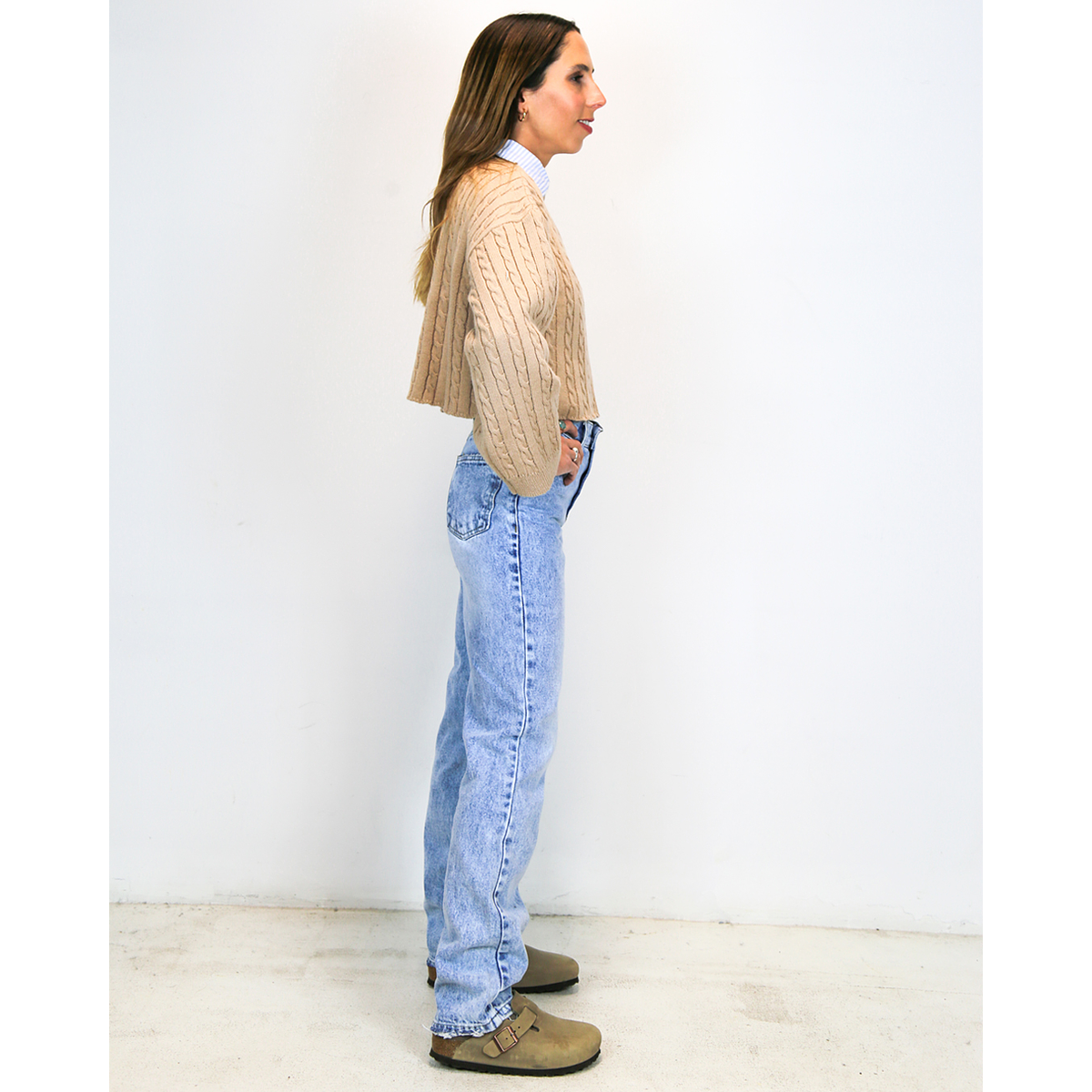 Coco 90's Jeans Celeste