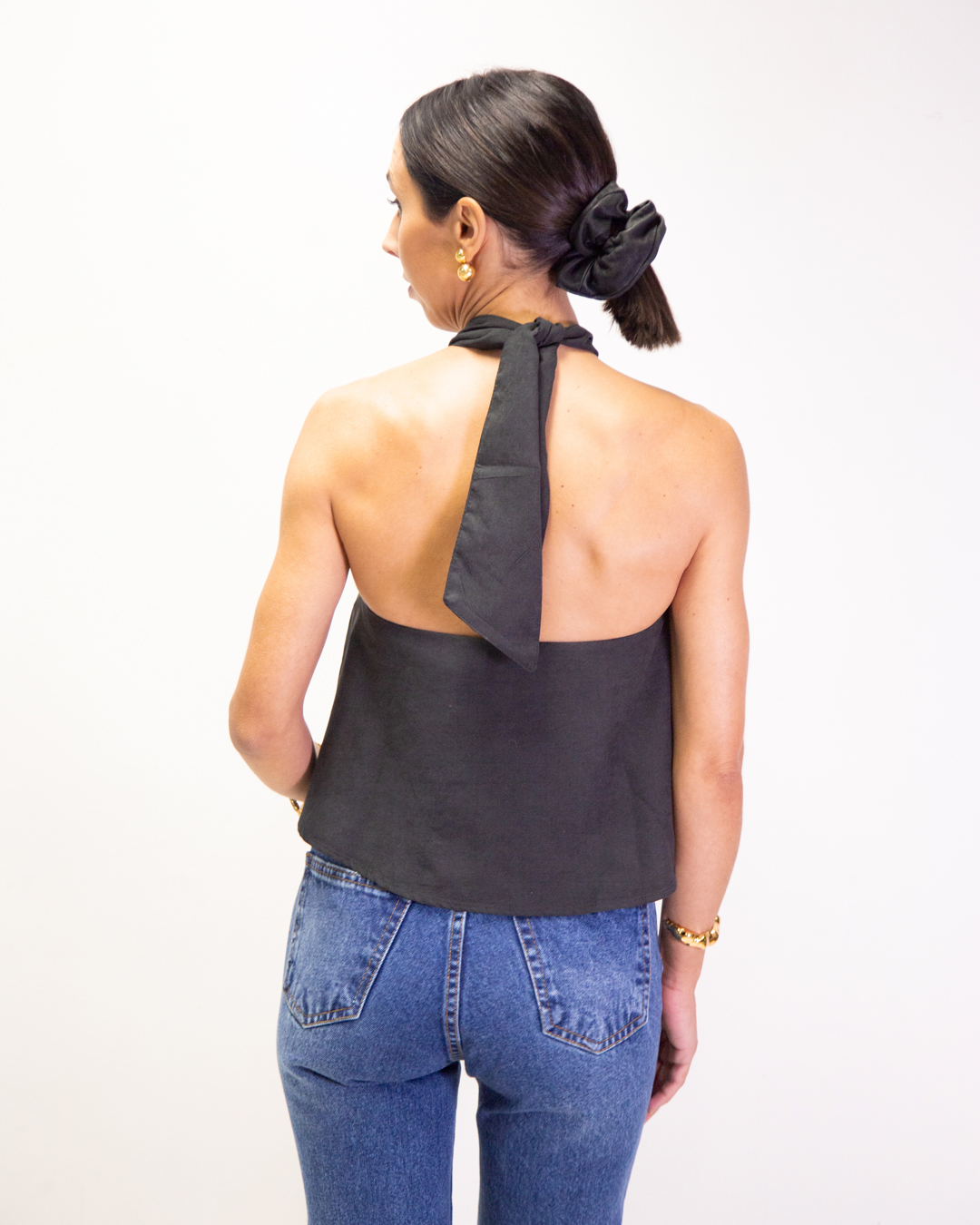 Haut Lola En Laine Marron - Taille 36 - Occasion Très Bon État