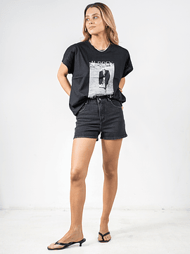 Short Bardot Negro