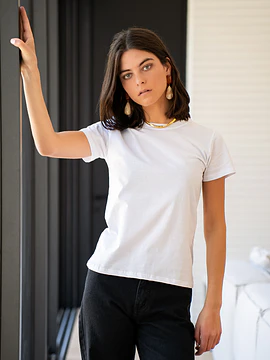 Polera Bergamo Blanca