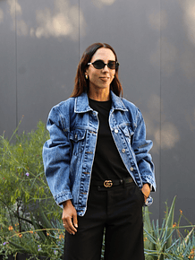 Chaqueta Otilia Azul