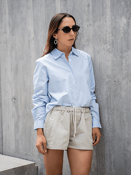 Blusa Cagliari Celeste
