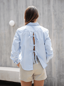 Blusa Cagliari Celeste