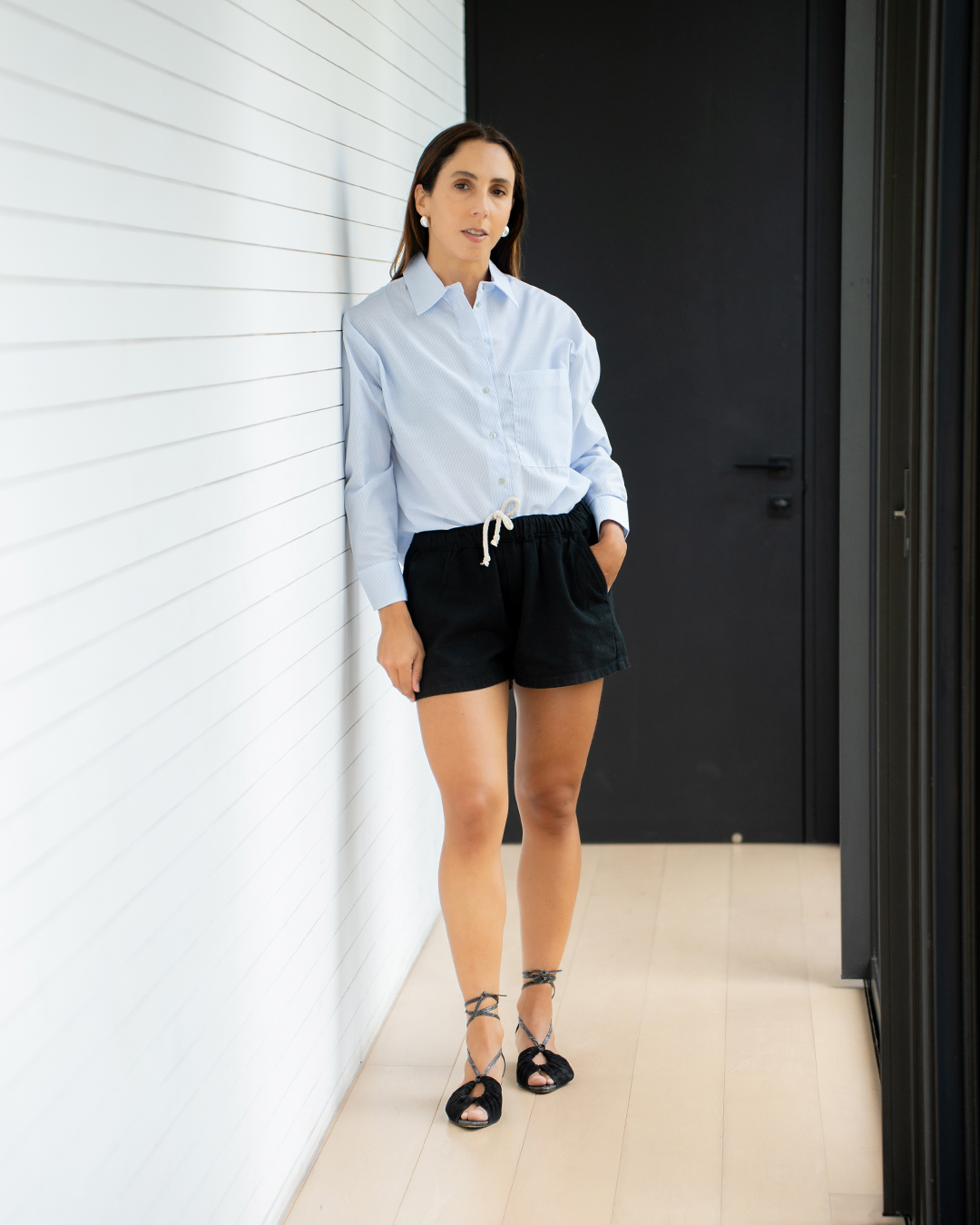 Camisa Cremona Raya Celeste