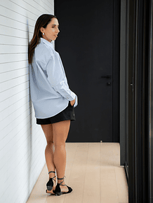 Camisa Cremona Raya Celeste