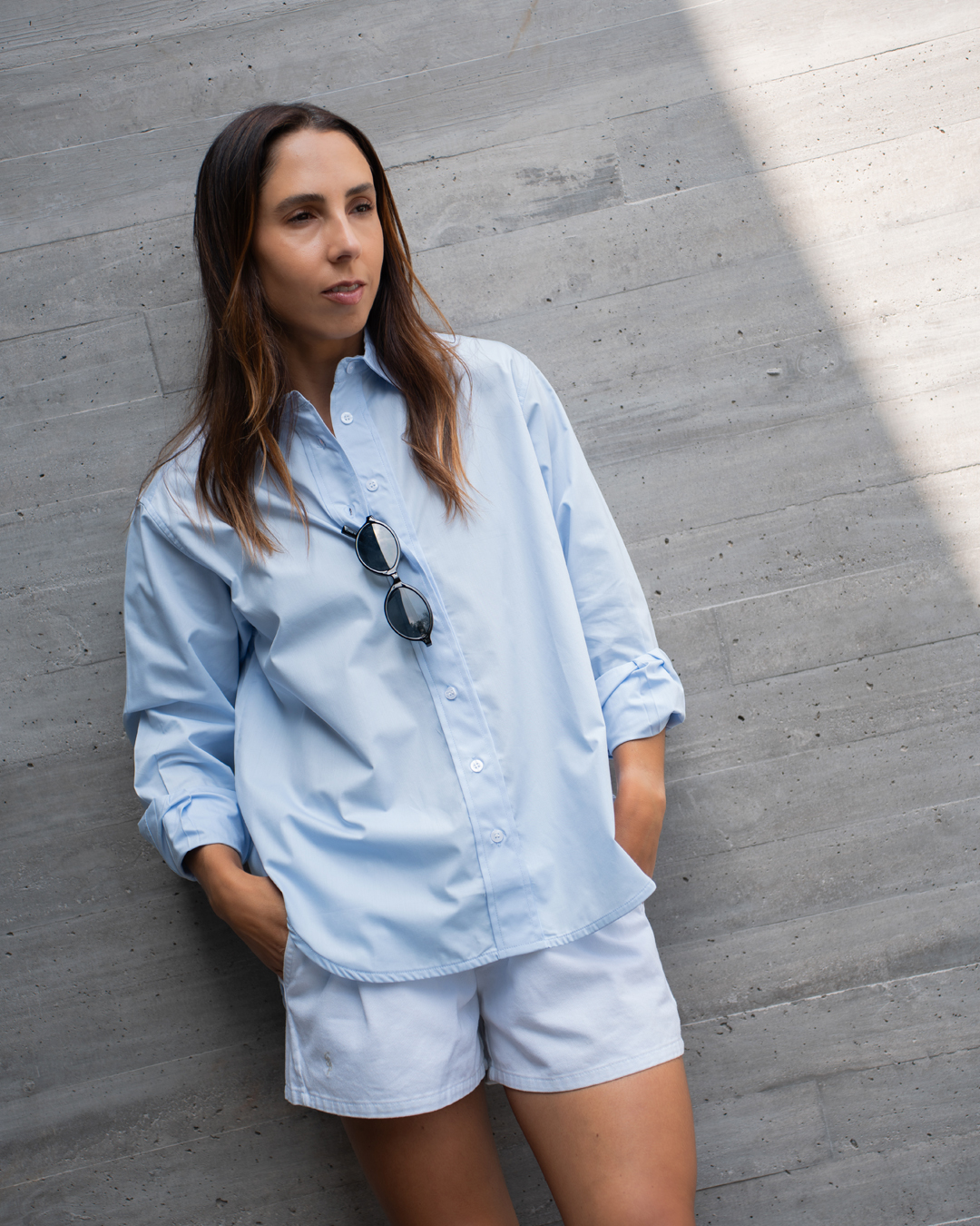 Camisa Siracusa Celeste